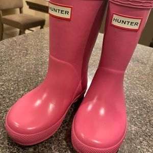 Like New Toddler Hunter 1st Toddler Rain Boots